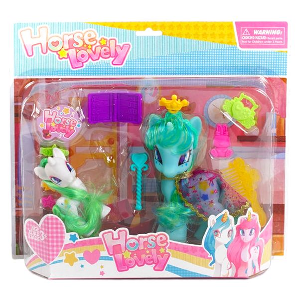 Набір поні 63815 D My Little Pony, 2 іграшки, аксесуари, на листі 113317 фото