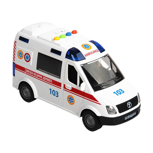 Машина TK Union Group Авто Эксперт Скорая помощь 89091 (36), украинская озвучка, инерция, в коробке 113124 фото