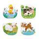 Пазл 4в1 Dodo Baby puzzle День на фермі, в коробці 114591 фото 2