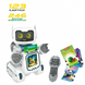 Робот-картридер на радіокеруванні WToys РобоДруг 89610, українською мовою, 123 картки, 246 зображень, казки, пісні, історії, сенсорна кнопка, у коробці 113664 фото 1
