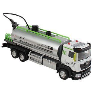 Машинка металлопластиковая Спецтехника TK Union Group Авто Эксперт TK-12070 (36) Водовоз, инерция, в коробке 113615 фото