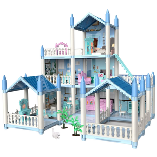 Детская игрушка Кукольный домик Beautifull Home 862-08, 3 этажа, в коробке 113233 фото