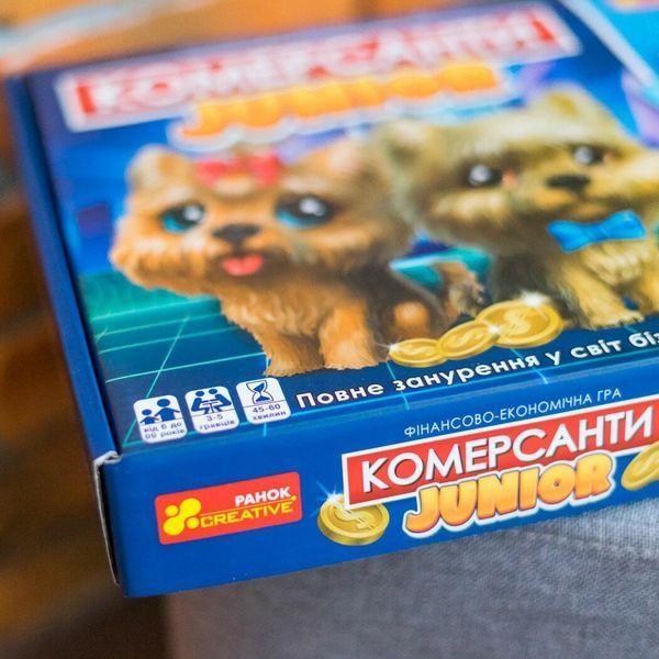 Настільна гра Ranok-Сreative Комерсанти Junior, в коробці 113518 фото