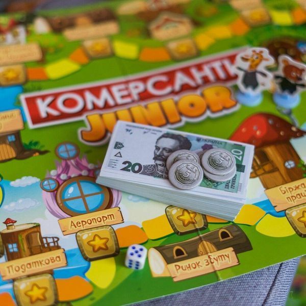 Настільна гра Ranok-Сreative Комерсанти Junior, в коробці 113518 фото