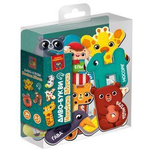 Игра развивающая магнитная Vladi Toys Чудо-буквы. Алфавит (укр), в коробке 113994 фото