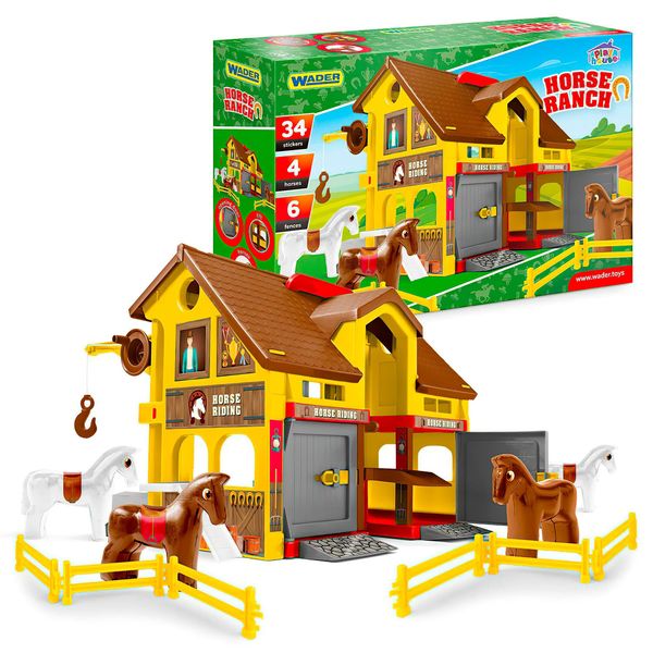 Конструктор Wader "Будиночок Play house "Ранчо" 111454 фото