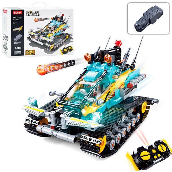 Конструктор на радіокеруванні SLUBAN M38-B1021 Розвідувальна машина, 530 деталей, в коробці 114012 фото