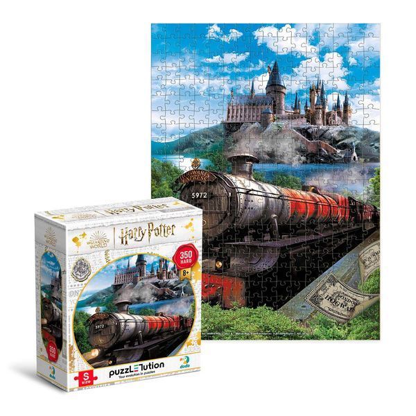 Набор Пазлов DoDo Hard-S Harry Potter. Форд Англия и Хогвартский экспресс, 350 элементов 113083 фото