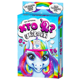 Настольная игра викторина Danko Toys КТО Я? Unicorn HIM-05-01U, в коробке 114452 фото