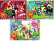 Набір з 3 Пазлів G Toys My litte Pony, Леді Баг, MINECRAFT, 35 елементів, з постером, в коробці 113221 фото 1