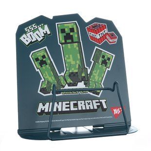 Подставка для книг фигурная Yes Minecraft.Creeper, металл 114306 фото