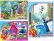 Набір з 3 Пазлів G Toys Тролі, Рапунцель, Frozen, 35 елементів, з постером, в коробці 113222 фото 1