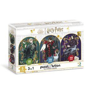 Пазл 3в1 Dodo Harry Potter Династия волшебников, 150-250-350 элементов, 3 уровня сложности, в коробке 113604 фото
