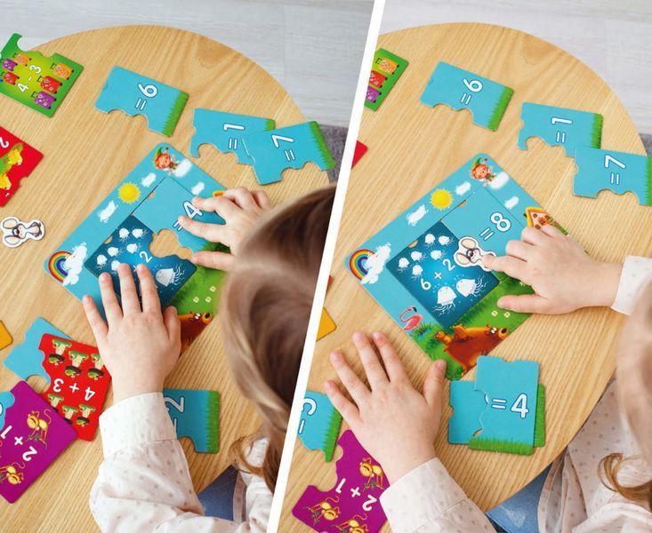 Настольная развивающая игра Vladi Toys "Я решаю примеры", в коробке 111745 фото
