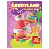 Раскраска Jumbi 20 наклейок А4: Candyland 114562 фото