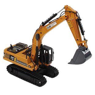 Машинка металлопластиковая Спецтехника TK Union Group TK-51508 Экскаватор, гусеничный ход, подвижные элементы, в коробке 113934 фото