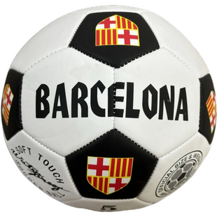 Мяч футбольный C 70252 Barcelona, ​​вес 420 граммов, материал PU, резиновый баллон 114418 фото