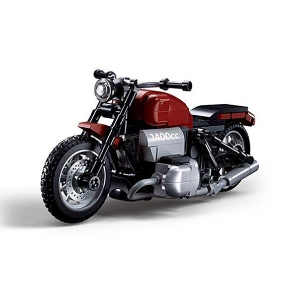 Конструктор SLUBAN M38-B1131 "Model Bricks": Мотоцикл 18, 222 детали, в коробке 114270 фото