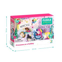Пазли Dodo картонні "Принцеси на відпочинку", 30 елементів, в коробці 111804 фото