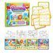 Книга логическая WToys 88384 Животные, 10 страниц, транспорт, карточки на липучках, сортер, водная раскраска, водный маркер, в пленке 114421 фото 1