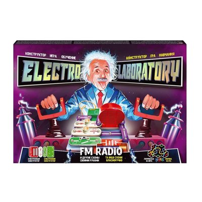 Електронний конструктор Danko Toys "Electro Laboratory. FM Radio" Elab-01-01 (5)  111707 фото