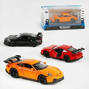 Машина ТК Union Group Авто Эксперт ТК - 17610 Porsche, металопластик, свет, звук, инерция, отпираются двери, капот, в коробке 114326 фото