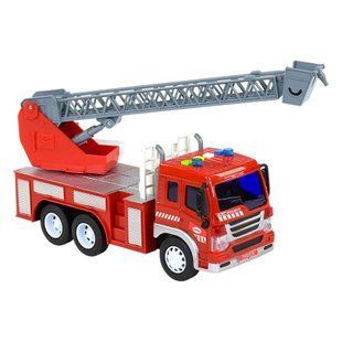 Машинка Спецтехника WENYI WY 350 B Пожарная машина, инерционный механизм, свет, звук, в коробке 113399 фото