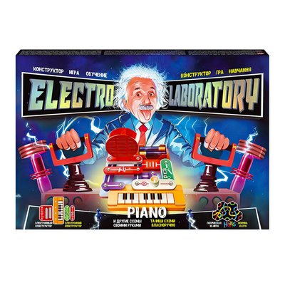 Електронний Конструктор  Danko Toys “Electro Laboratory. Piano”, в коробці 111480 фото