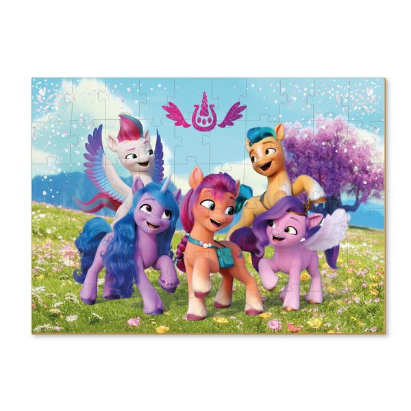 Пазли Dodo картонні My Little Pony Пригоди в Маретім-Бей, 60 елементів, в коробці 111808 фото