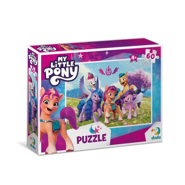 Пазли Dodo картонні My Little Pony Пригоди в Маретім-Бей, 60 елементів, в коробці 111808 фото