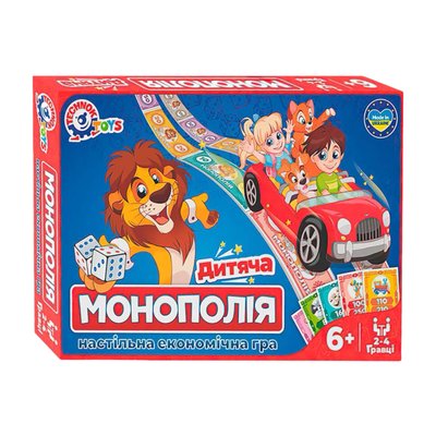 Настільна гра Technok Toys Дитяча монополія, в коробці 112012 фото