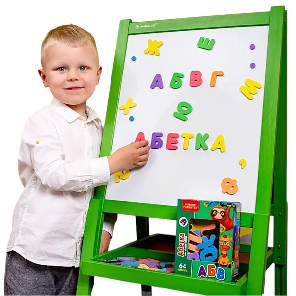 Магнитный набор Vladi Toys "Азбука", в коробке 111767 фото