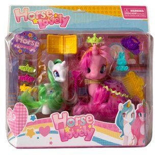 Набор пони 63815 C My Little Pony, 2 игрушки, аксессуары, на листе 113316 фото