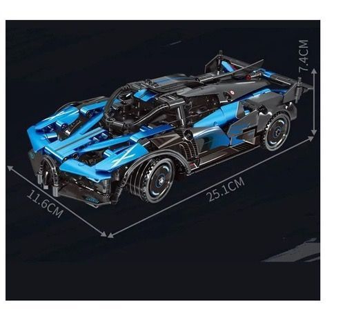 Конструктор &ldquo;Спортивна машина&rdquo; Bugatti, на пульті радіокерування 111417 фото