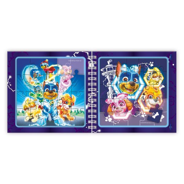 Магнитный пазл DoDo Мощные щенки. Супер лапы 200541(60), 2в1, размер пазла: 22х22 см, в коробке 114783 фото