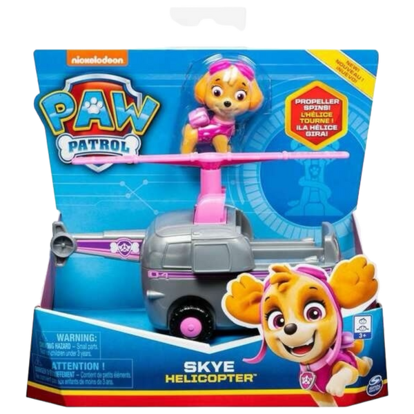 Игровой набор PAW Patrol Базовый спасательный автомобиль-вертолет со Скай, в коробке 113215 фото