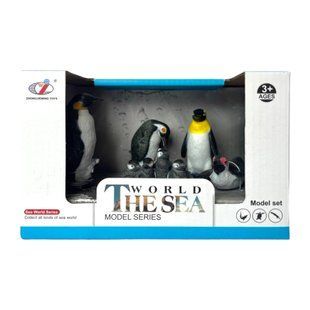 Игровой набор Фигурки животных Семья пингвинов, в коробке 112074 фото